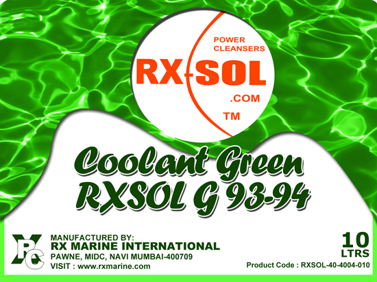 Coolant Green RXSOL G 93-94
