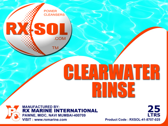 CLEAR WATER RINSE